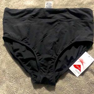 High waist bikini bottom